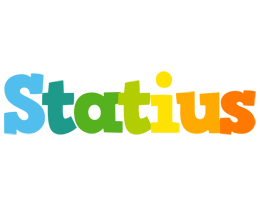 Statius rainbows logo