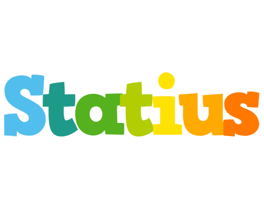 Statius rainbows logo