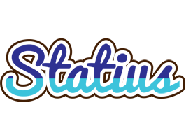 Statius raining logo