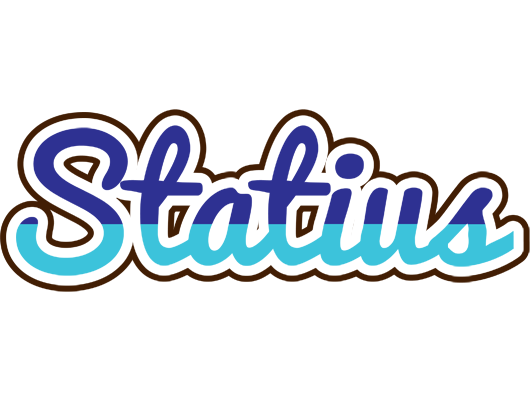 Statius raining logo