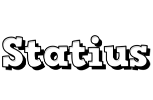 Statius snowing logo