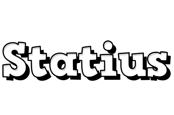Statius snowing logo