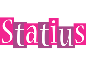 Statius whine logo