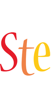 Ste birthday logo