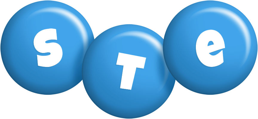 Ste candy-blue logo