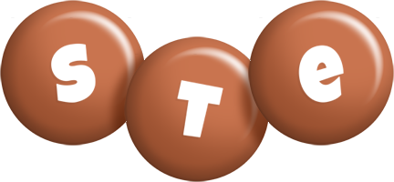 Ste candy-brown logo