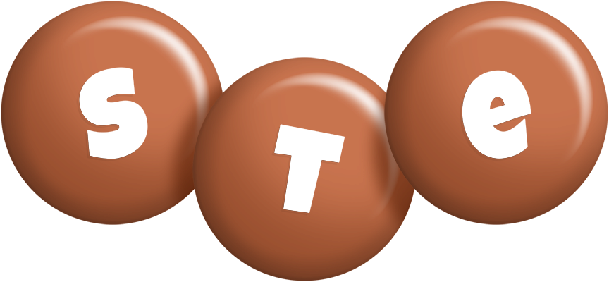 Ste candy-brown logo