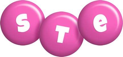 Ste candy-pink logo