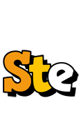 Ste cartoon logo