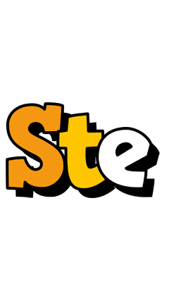 Ste cartoon logo