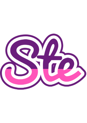 Ste cheerful logo