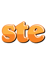 Ste orange logo