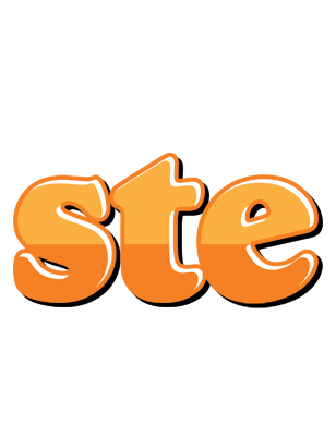 Ste orange logo