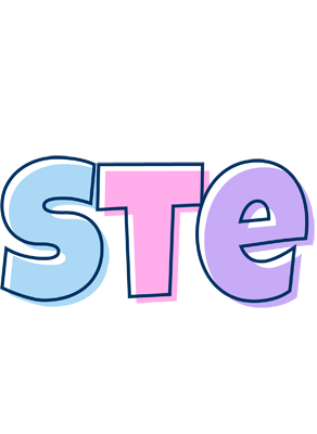 Ste pastel logo