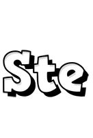 Ste snowing logo