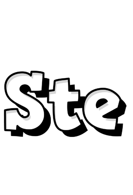 Ste snowing logo