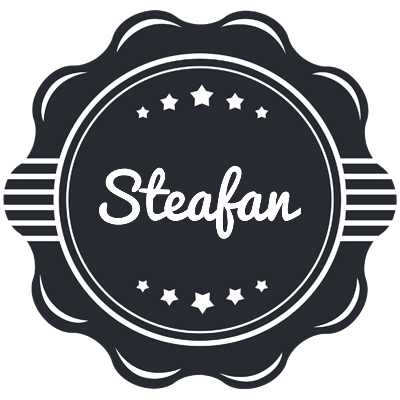 Steafan badge logo