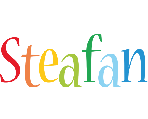 Steafan birthday logo
