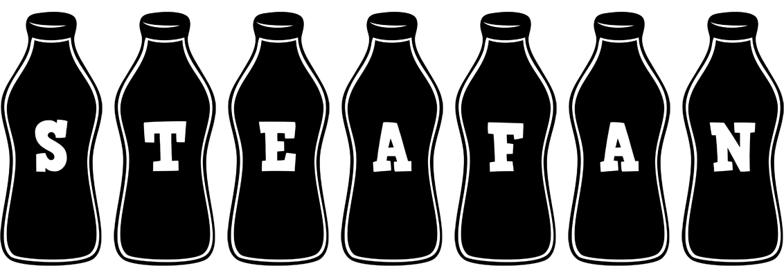 Steafan bottle logo