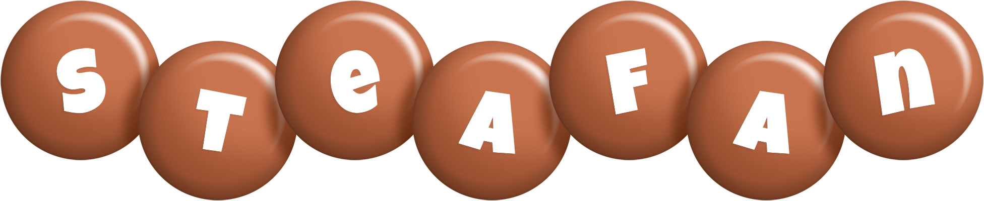 Steafan candy-brown logo