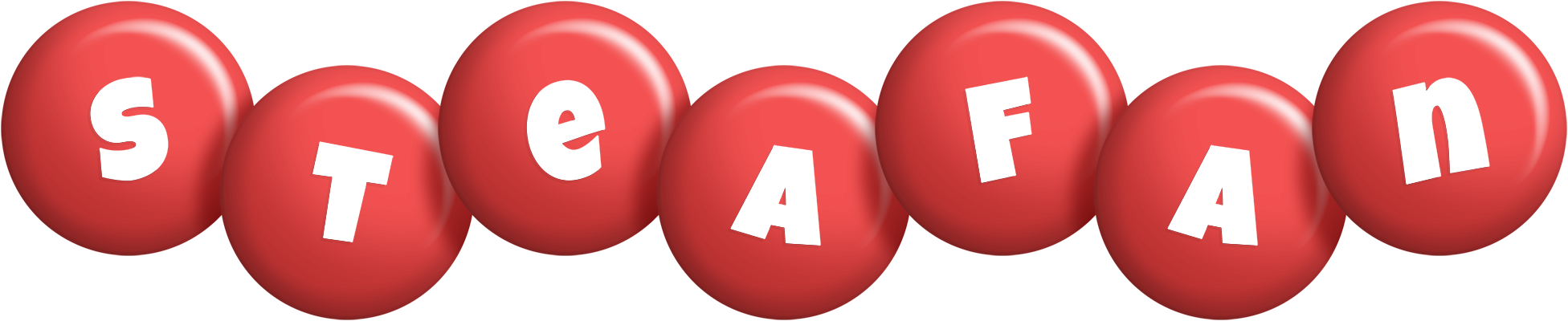 Steafan candy-red logo