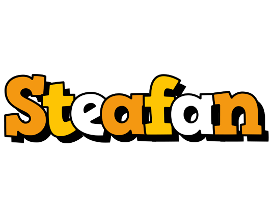 Steafan cartoon logo
