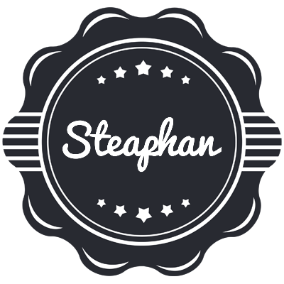 Steaphan badge logo