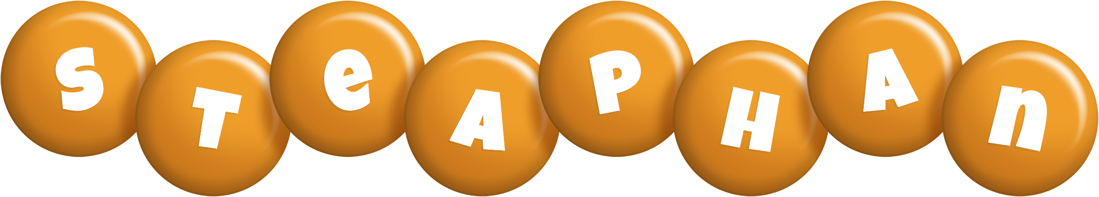 Steaphan candy-orange logo