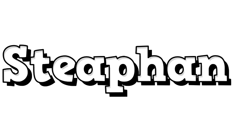 Steaphan snowing logo