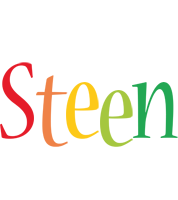 Steen birthday logo