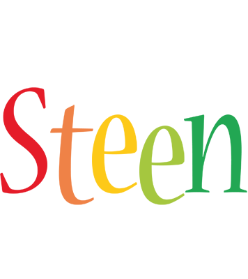 Steen birthday logo