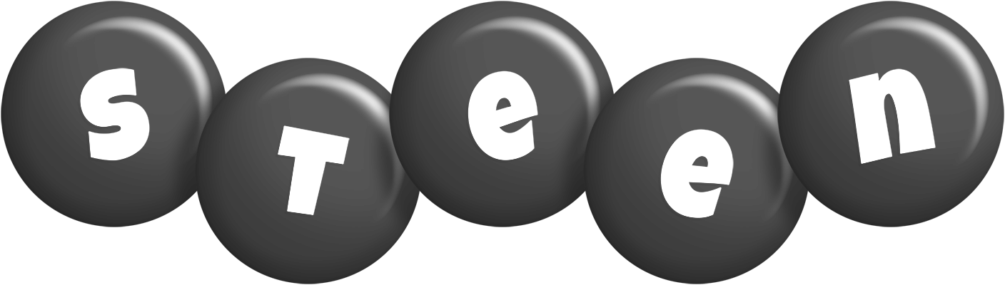 Steen candy-black logo