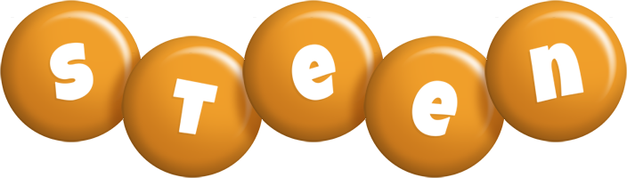 Steen candy-orange logo