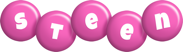 Steen candy-pink logo