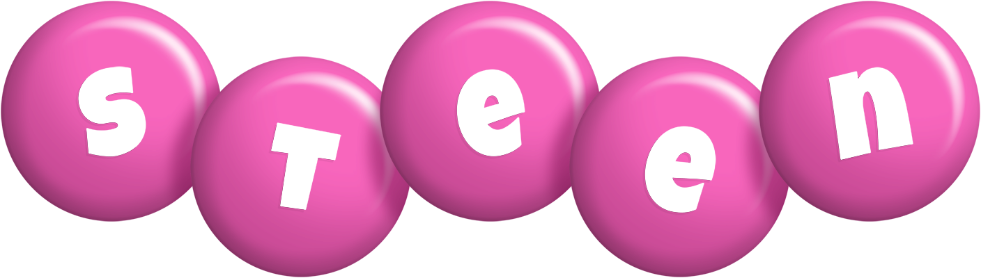 Steen candy-pink logo