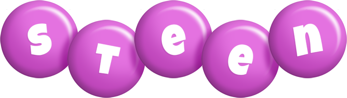 Steen candy-purple logo