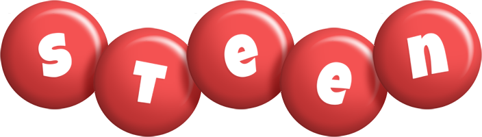 Steen candy-red logo