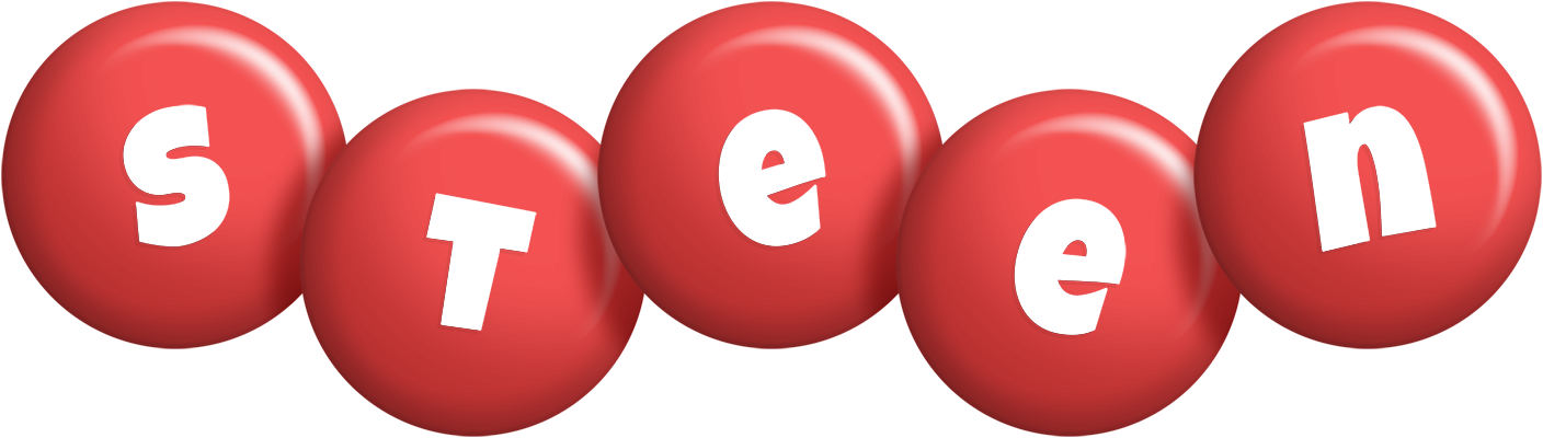 Steen candy-red logo