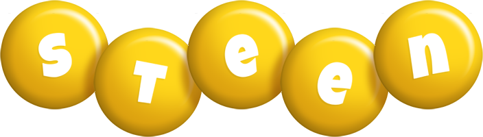 Steen candy-yellow logo