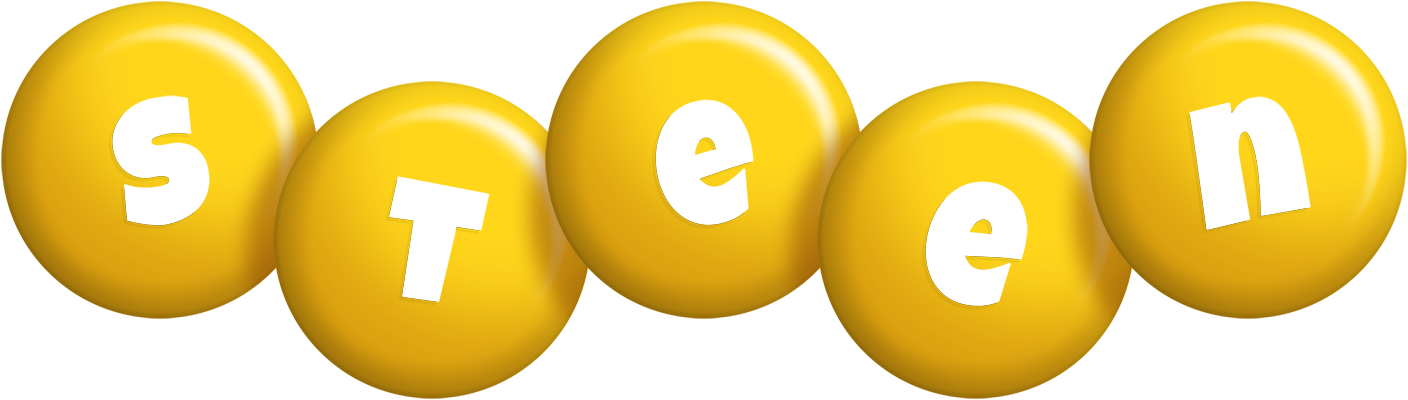Steen candy-yellow logo