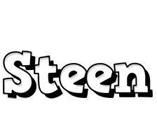 Steen snowing logo