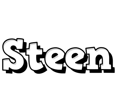 Steen snowing logo