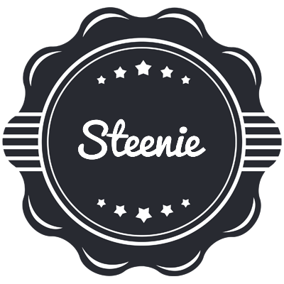 Steenie badge logo
