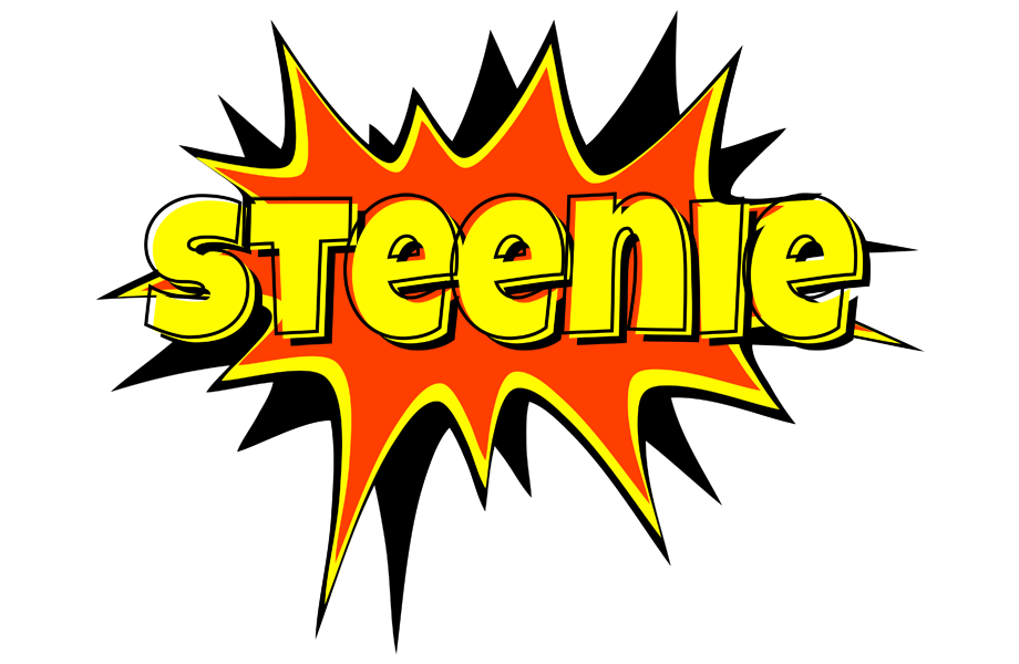 Steenie bazinga logo