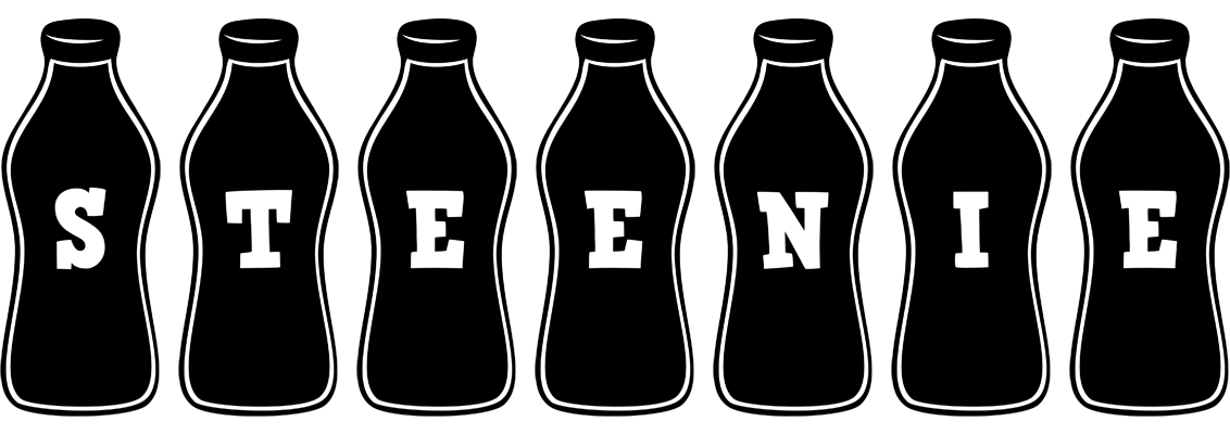 Steenie bottle logo