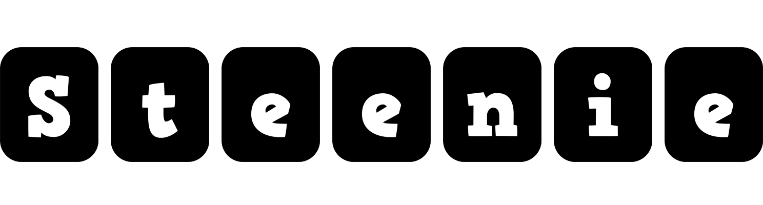 Steenie box logo