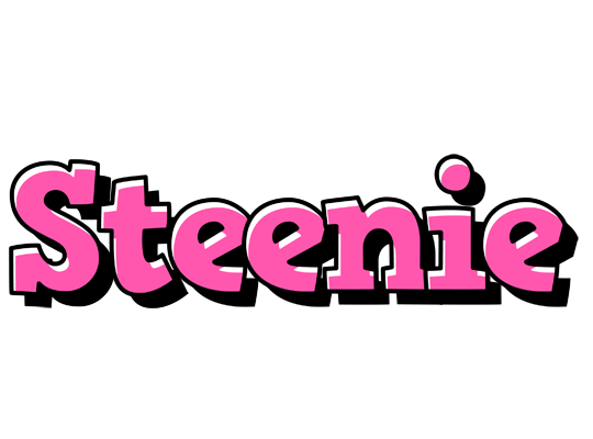 Steenie girlish logo