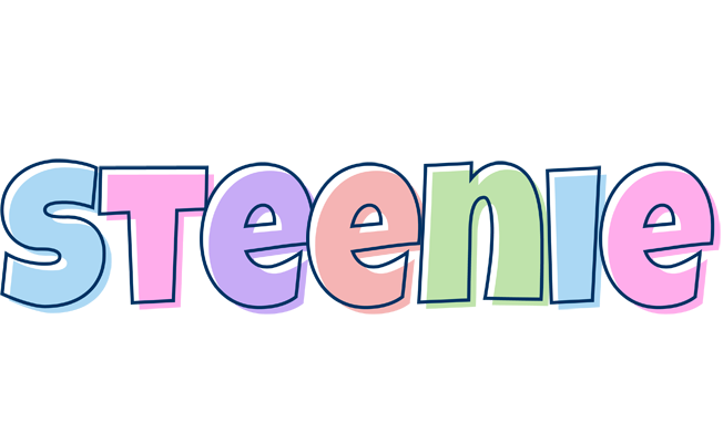 Steenie pastel logo