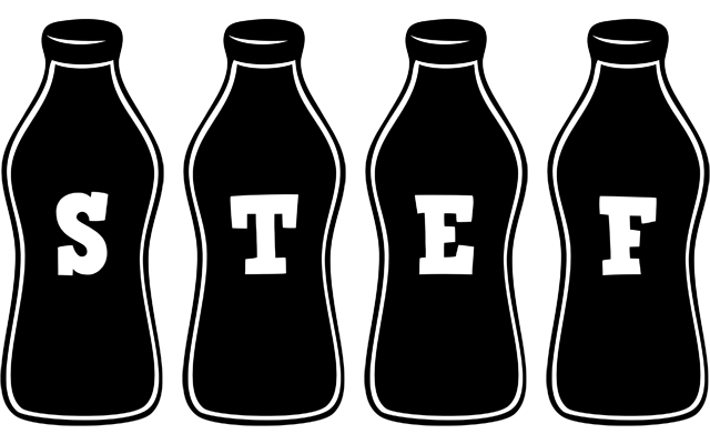 Stef bottle logo