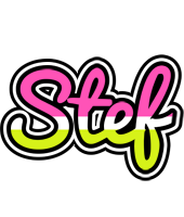 Stef candies logo